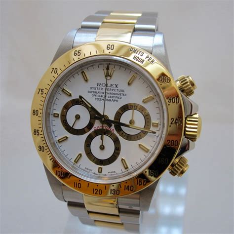 rolex daytona acciaio e oro zenith|daytona zenith 16520.